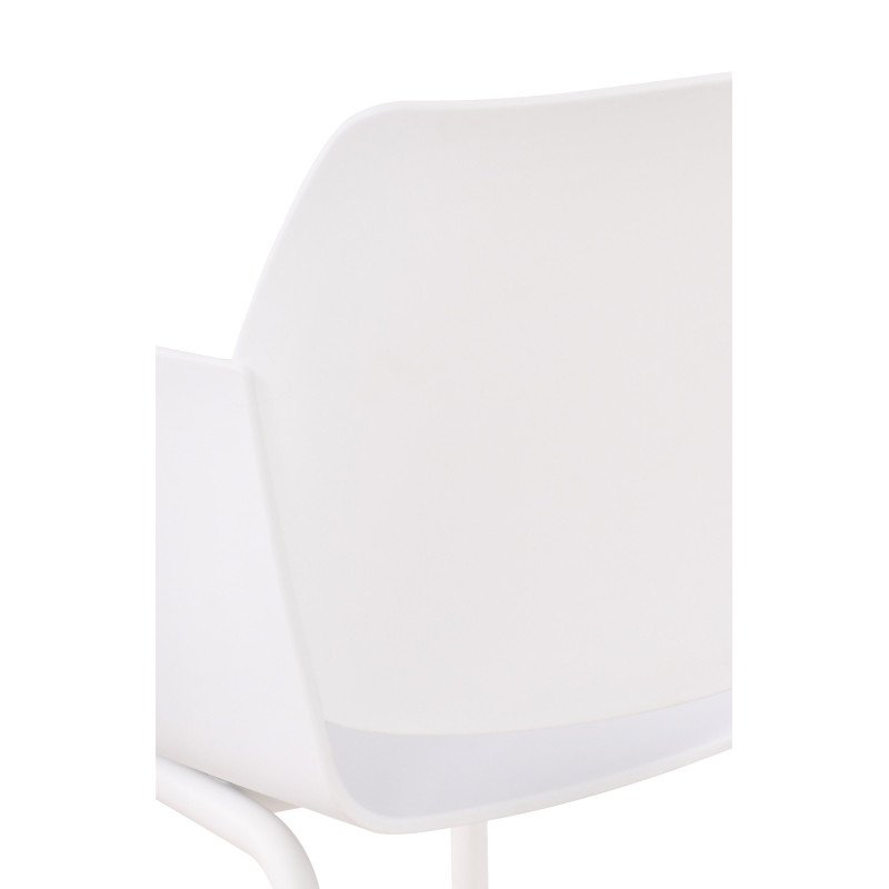 Ensemble de 2 chaises Alpena, blanches