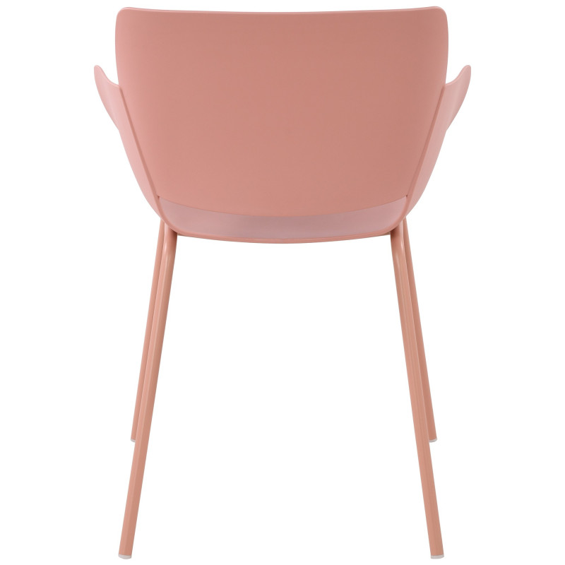 Lot de 2 chaises Alpena, roses