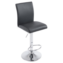 Taburete de bar negro Cologne