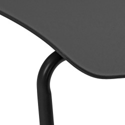 Ensemble de 2 chaises Houma, noires