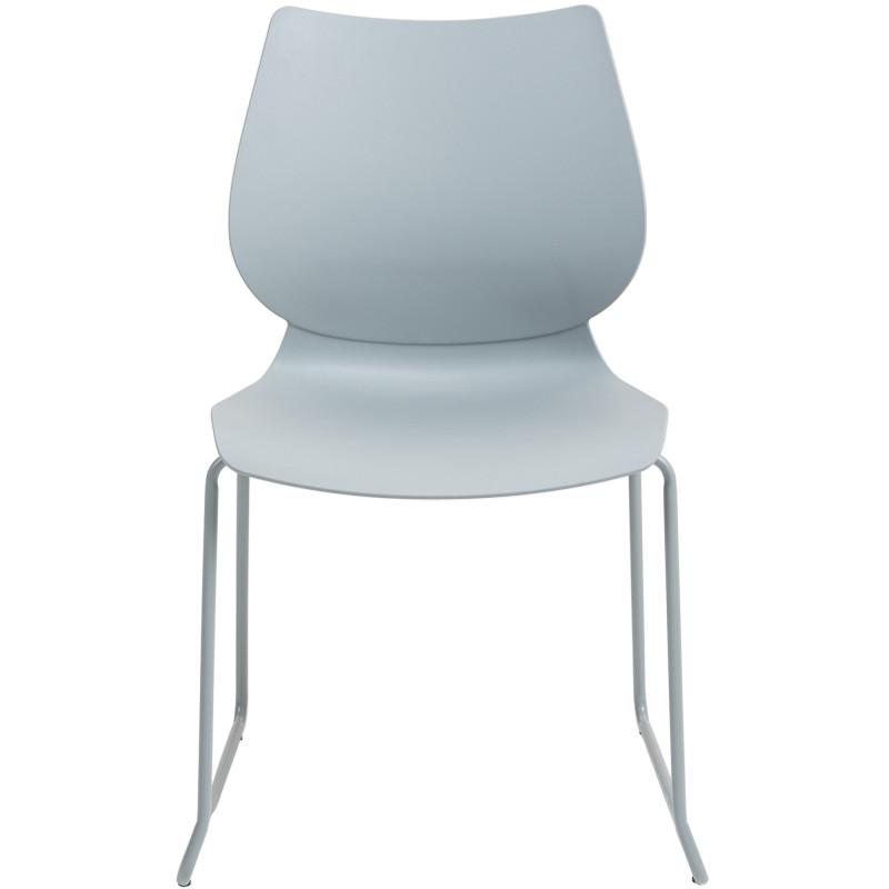 Conjunto de 2 cadeiras Houma, cinzentas