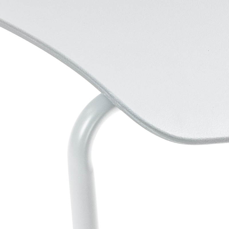 Ensemble de 2 chaises Houma, blanches