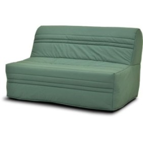 Banquette BZ - Tissu Vert - L143 x P97 x H89cm - Joe