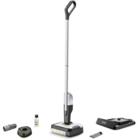 KARCHER FC 2-4 - Nettoyeur de sols - RÈcupere les saletÈs seches et humides en un seul passage - Position parking