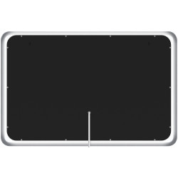 Espejo de baño Jericho 70x100 sin Bluetooth, vidrio transparente