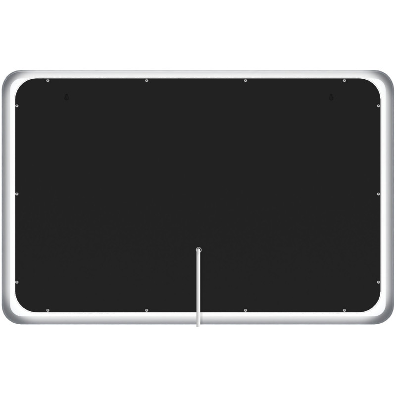 Espejo de baño Jericho 70x100 sin Bluetooth, vidrio transparente