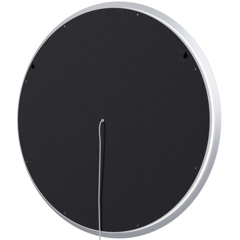 Miroir de salle de bain Laconia 80 sans Bluetooth, en verre transparent