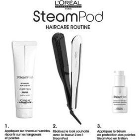 Lisseur vapeur L'OREAL PROFESSIONNEL SteamPod 3.0 - avec trousse Thermo-rÈsistante