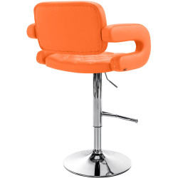 Tabouret de bar Dublin C laranja