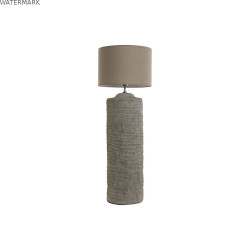 Lampe de bureau Home ESPRIT Gris Ciment 50 W 220 V 24 x 24 x 82 cm