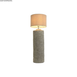 Lampe de bureau Home ESPRIT Gris Ciment 50 W 220 V 24 x 24 x 82 cm