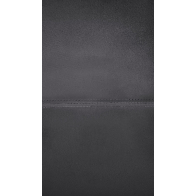 Tabouret de bar en velours Loft gris foncé