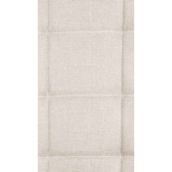 Tabouret de bar Peking V2 en tissu chromé crème