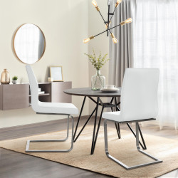 Chaise de salle à manger Belfort blanche
