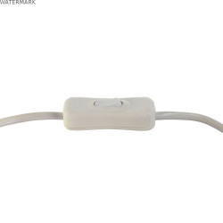 Lampe de bureau Home ESPRIT Blanc Doré Résine Plastique 220 V 14 x 14 x 32 cm