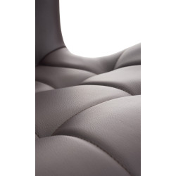 Chaise Elda PU marron naturel