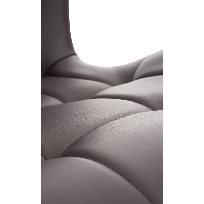 Chaise Elda PU marron naturel