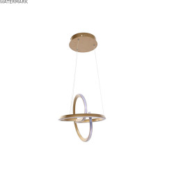 Suspension Home ESPRIT Blanc Doré Silicone Aluminium 55 W 40 x 40 x 42 cm