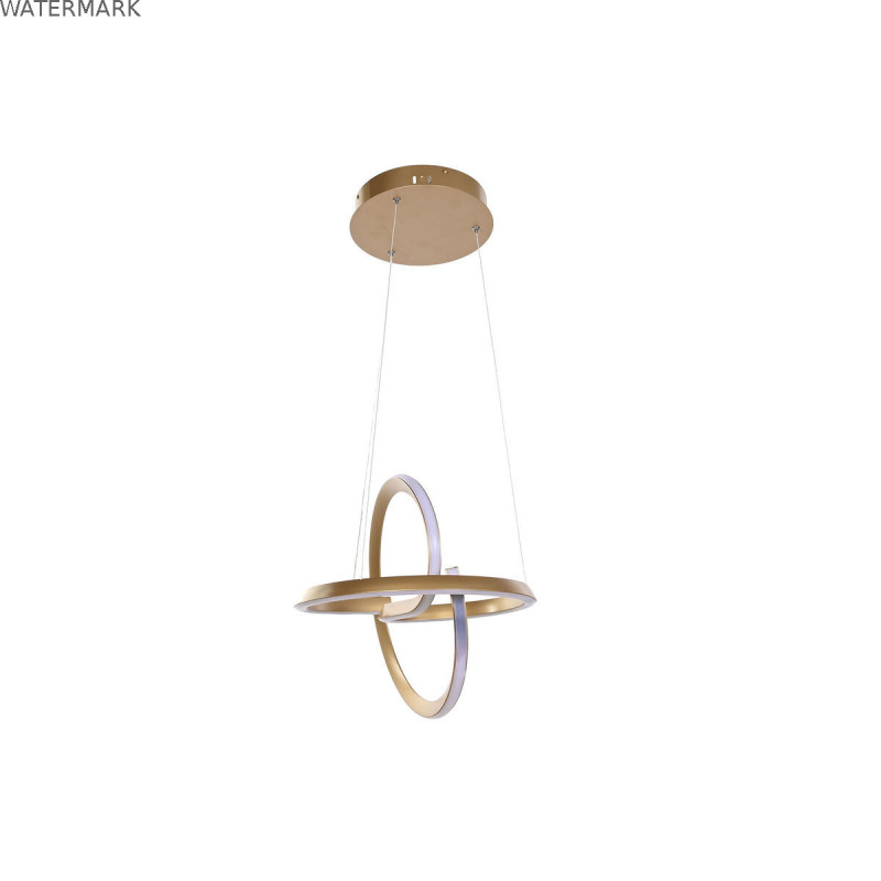 Suspension Home ESPRIT Blanc Doré Silicone Aluminium 55 W 40 x 40 x 42 cm