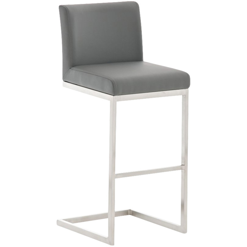 Tabouret de bar Paros gris