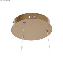 Suspension Home ESPRIT Blanc Doré Silicone Aluminium 55 W 40 x 40 x 42 cm