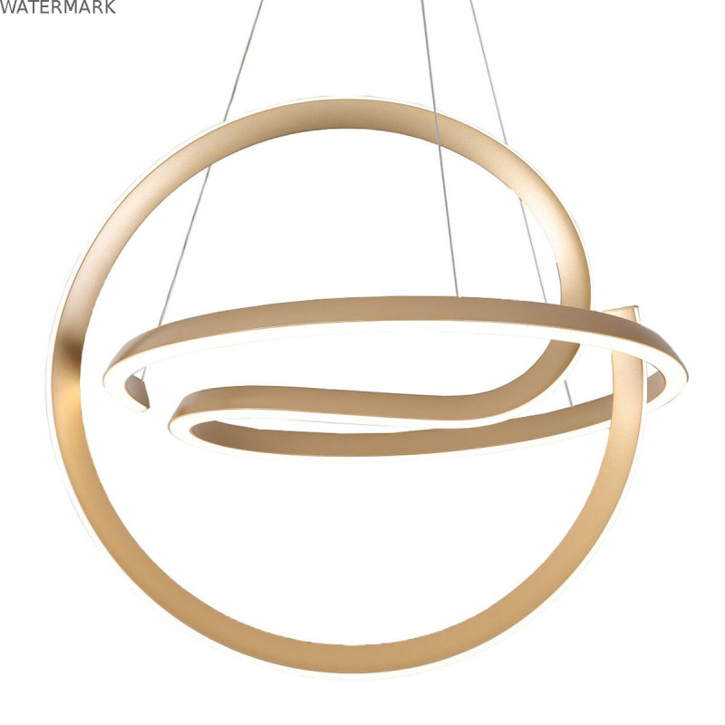 Suspension Home ESPRIT Blanc Doré Silicone Aluminium 55 W 40 x 40 x 42 cm