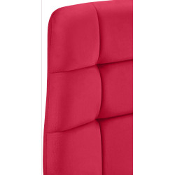 Chaise de salle à manger Antibes rouge