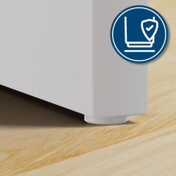 Coiffeuse blanche Mereta