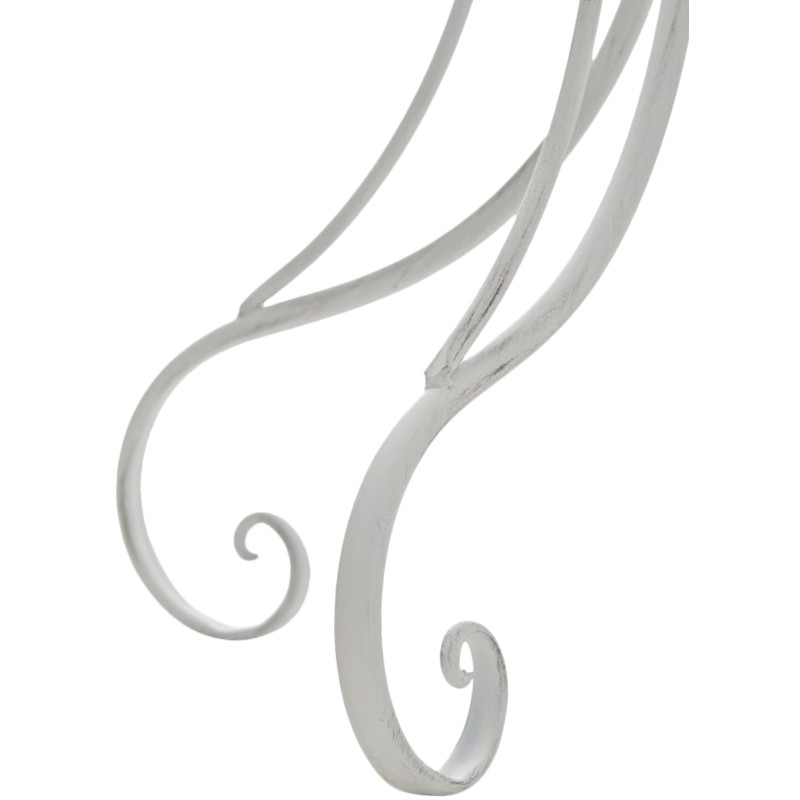 Tavolo Hari bianco antico