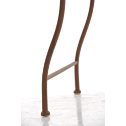 Mesa Zarina, castanho antigo