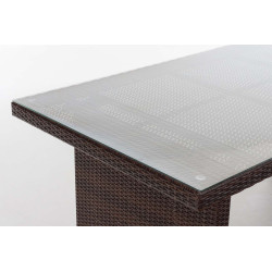 Tavolo Avignone, 180 cm, marrone screziato