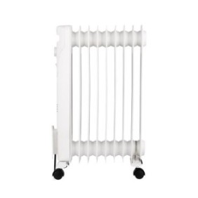 Radiateur bain d'huile Èlectrique - 2000 Watts - OCEANIC - 3 puissances - 9 ÈlÈments - Mobile - Blanc