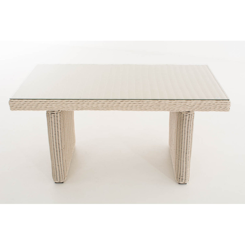 Mesa Fisolo/Minari/Bermeo 5mm blanco perla