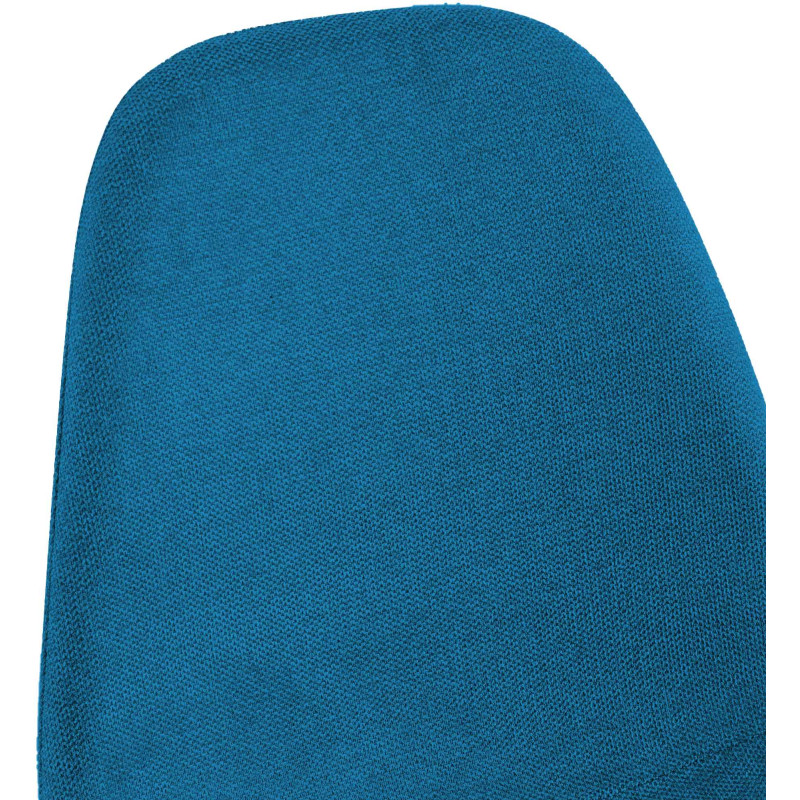 Chaise de salle à manger en tissu Napier bleu