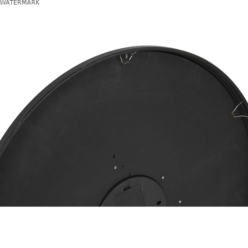 Horloge Murale Home ESPRIT Noir Doré Naturel Verre Fer Vintage 67 x 9 x 67 cm