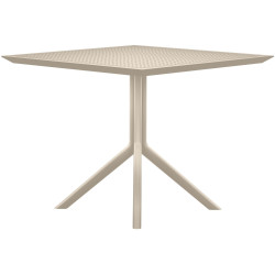 Tavolo Sky 80 cm tortora