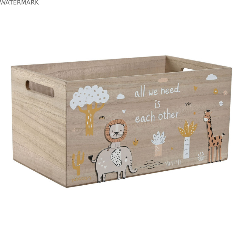 Boîte Décorative Home ESPRIT Multicouleur Naturel Bois MDF 36 x 21 x 18 cm Boîte Décorative Home ESPRIT Multicouleur Naturel Bois MDF 36 x 21 x 18 cm