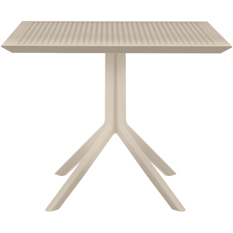 Tavolo Sky 80 cm tortora