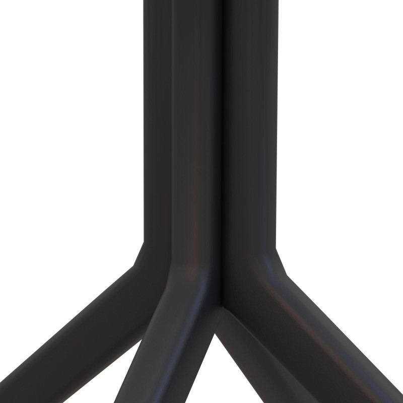 Tavolo Sky 80 cm nero