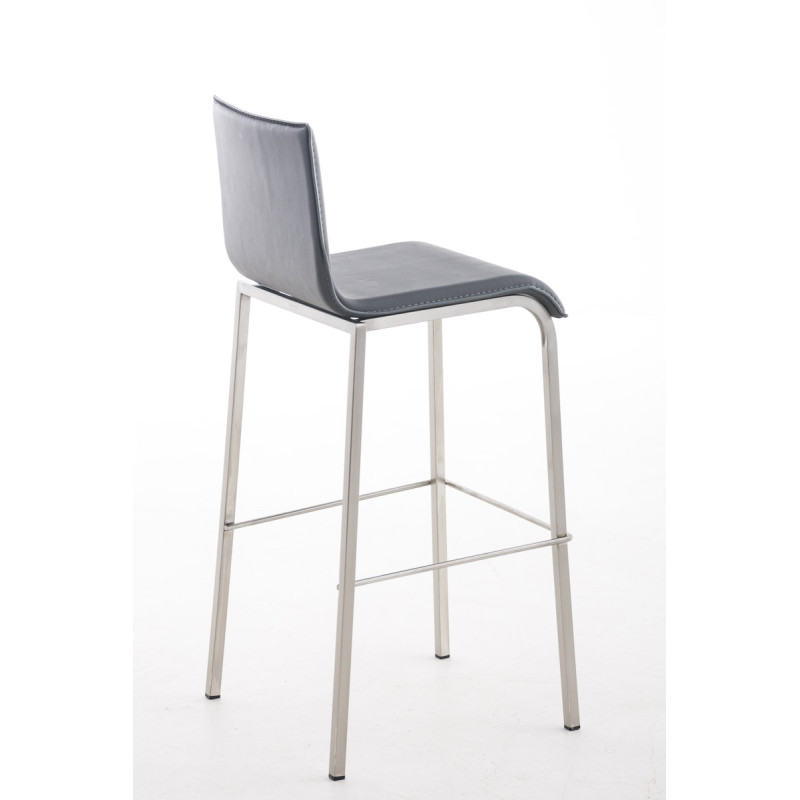 Tabouret de bar Avola cuir plat E78