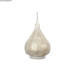 Suspension Home ESPRIT Blanc Doré Métal 40 W 40 x 40 x 55 cm