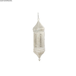 Suspension Home ESPRIT Blanc Doré Métal 40 W 27 x 27 x 91 cm