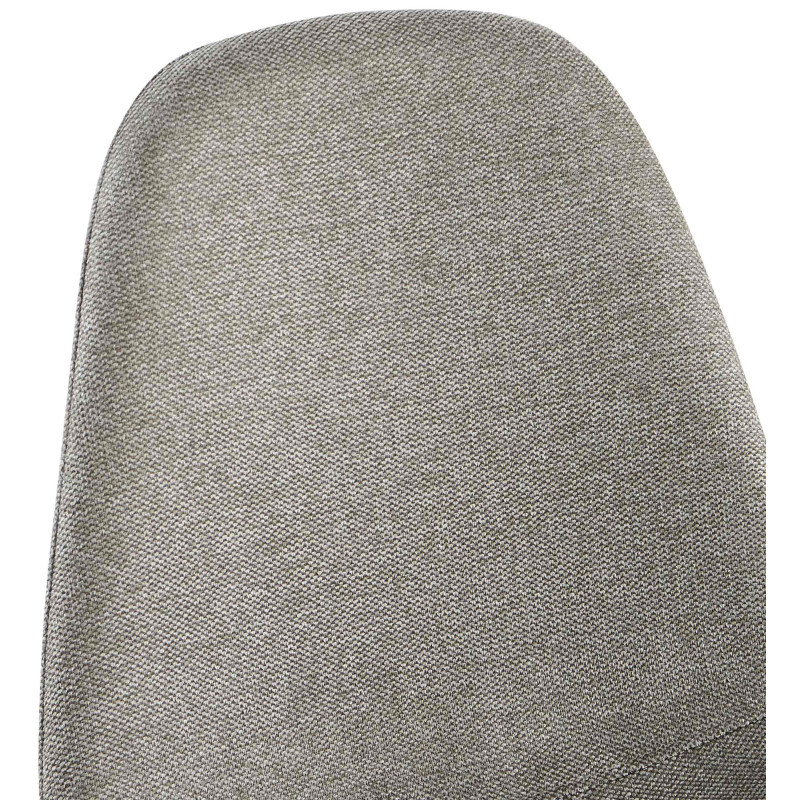 Chaise de salle à manger Napier en tissu gris clair