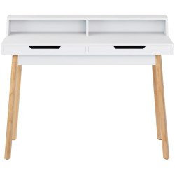 Bureau Eaton 110 cm blanc
