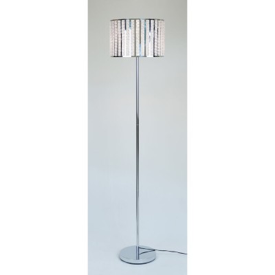 Lampadaire Romimex Argenté 35 x 160 x 35 cm