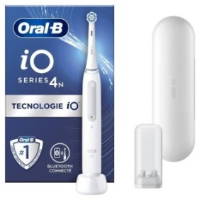 Brosse a dents Èlectrique ORAL-B iO4 connectÈe - 80363959 - blanc - sans fil