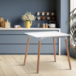 Mesa Viborg 80 Natura branca