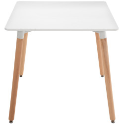 Table Viborg 80 Natura blanche