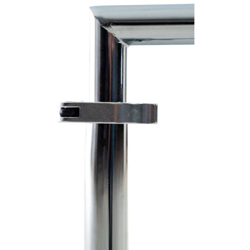 Mesa de vidro Safi, vidro transparente