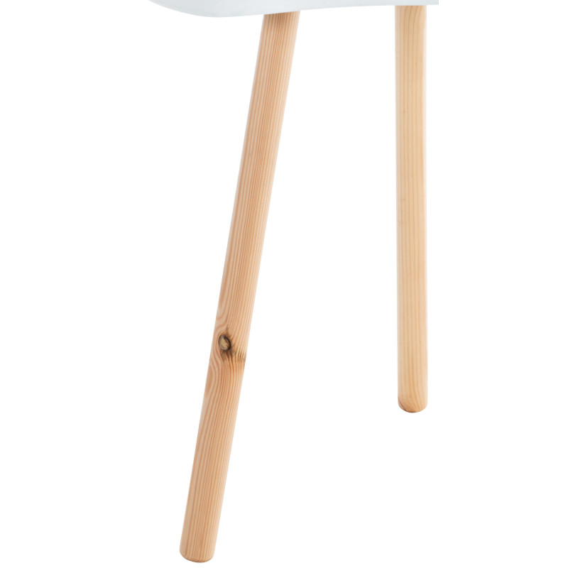 Table d'appoint Jannis blanche